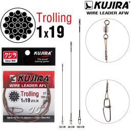 Поводок Kujira Trolling 1х19, 16 кг (1 шт)