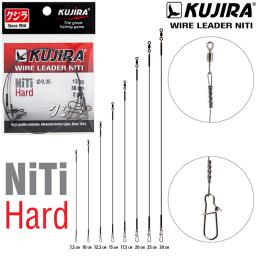 Поводок Kujira Hard никель-титан, жесткий, 4 кг (2 шт)