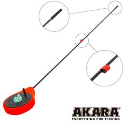 Удочка зимняя Akara Ice pro SPZ Red (0,5-6гр), 26.5 см