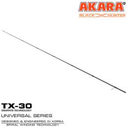 Хлыст для спиннинга Akara Black Hunter ML822 (4-18) 2,48 м