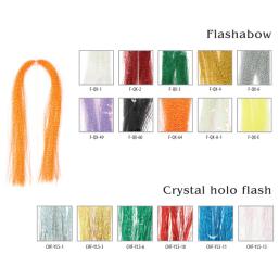 Волокна блестящие для вязания мушек Akara Flashabow (30 см)