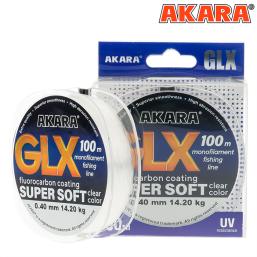 Леска Akara GLX Super Soft Clear (100м)