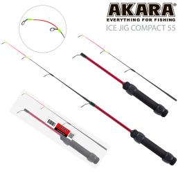 Удочка зимняя Akara Ice Jig Compact (25-50гр), 55 см