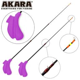 Удочка зимняя Akara Lucky Punch HLTC-2 Dark Violet (1,5-7гр), 47 см