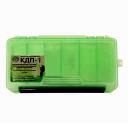 Коробка для приманок ТРИ КИТА Зеленая 19х10х3 см (КДП-1)