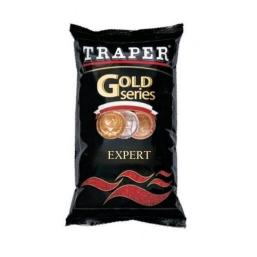 Прикормка рыболовная Traper GOLD Expert Black, 1000 гр