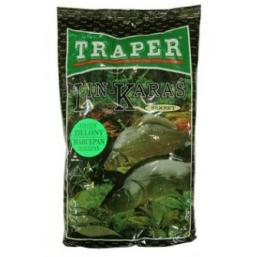 Прикормка рыболовная Traper SEKRET Линь-Карась Зелёный марципан, 1000 гр