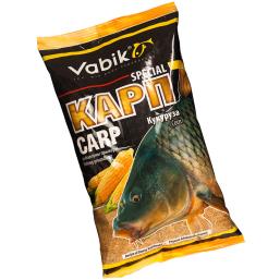 Прикормка рыболовная VABIK SPECIAL Карп кукуруза, 1кг