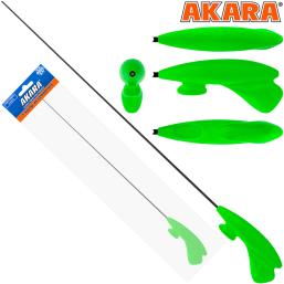 Удочка зимняя Akara RHC-M Green (3-15гр), 39 см