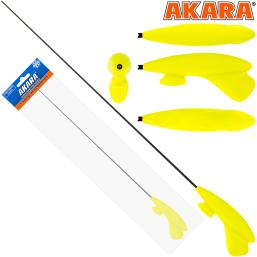 Удочка зимняя Akara RHC-M Yellow (3-15гр), 39 см