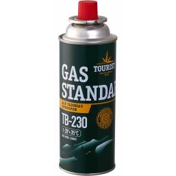 Газовый баллон TOURIST STANDARD TB-230 -  Цанговый