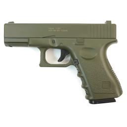 Пистолет софтэйр GALAXY G.15G (зеленый) пружинный, 6мм